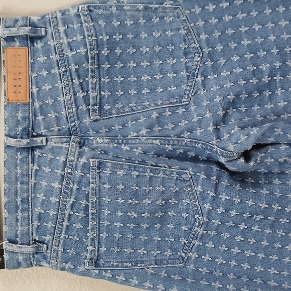 Nwot PacSun Medium Blue Distressed Dad Jeans Size 24 - Picture 9 of 13